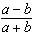 Evaluate the expression   for   and   . A)    B)    C)    D)   