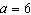Evaluate the expression   for   and   .