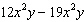 Simplify   by combining like terms. A)    B)    C)    D)   