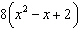 State whether the multiplication property or the distributive property will be used to simplify the expression.   A)  multiplication property B)  distributive property