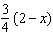 State whether the multiplication property or the distributive property will be used to simplify the expression.   A)  multiplication property B)  distributive property