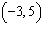 Graph the ordered pairs   and   on the same axes. A)    B)    C)    D)   