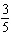The slope of the function   is   .