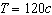 For the equation   where T is the total tuition paid and c is the number of credits taken a solution is   and   .