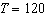 For the equation   where T is the total tuition paid and c is the number of credits taken a solution is   and   .