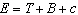 Your college expenses this semester E are tuition T books B and a calculator c. The literal equation   describes your college expenses. Solve   for c so you know how much money you have available for a new calculator. A)    B)    C)    D)   