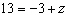 The solution to the equation   is A)    B)    C)    D)   