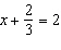 The solution to the equation   is A)    B)    C)    D)   