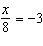 The solution to the equation   is A)    B)    C)    D)   