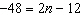 The solution to the equation   is A)    B)    C)    D)   