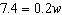 The solution to the equation   is  