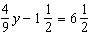 The solution to the equation   is  