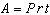 Solve the literal equation   for r.