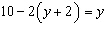 The solution to the equation   is A)    B)    C)    D)   