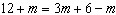 The solution to the equation   is A)    6 B)    2 C)      D)     