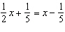 The solution to the equation   is A)      B)      C)      D)     