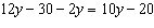 Solve the equation   . Is the solution exactly one number all real numbers or none at all (no solution) ? A)  one number B)  all real numbers C)  none at all