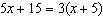 Solve the equation   . Is the solution exactly one number all real numbers or none at all (no solution) ? A)  one number B)  all real numbers C)  none at all