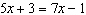 The solution to the equation   is  