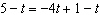 The solution to the equation   is  