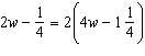 The solution to the equation   is  