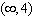 The solution set   is equivalent to   in interval notation.