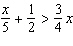 Solve the inequality.   A)    B)    C)    D)   