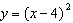 The graph of the equation   is which of the following? A)    B)    C)   