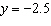 Graph the equation   .