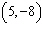 Find the slope of the line that goes through the points   and   . A)  0 B)    C)    D)  undefined