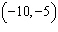 Find the slope of the line that goes through the points   and   .