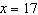 Find the x -intercept and the y- intercept of the equation   .