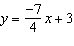 Decide whether the lines are parallel perpendicular or neither.   and   A)  parallel B)  perpendicular C)  neither