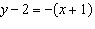 Graph the equation   using the slope and y- intercept. Graph at least three points. Clearly label and scale the axes.  