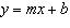 Use the graph to find the equation of the line. Put the answer in   form.   A)    B)    C)    D)   
