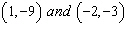 Determine the equation of the line that passes through the given points. Put the final answer in   form. Points:   A)    B)    C)    D)   