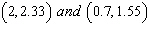 Determine the equation of the line that passes through the given points. Put the final answer in   form. Points:   A)    B)    C)    D)   