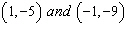 Determine the equation of the line that passes through the given points. Put the final answer in   form. Points:  