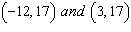 Determine the equation of the line that passes through the given points. Put the final answer in   form. Points:  