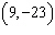 Determine the equation of the line that passes through the given points by using the point-slope form. Put the final answer in   form.   and point  