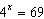 Solve the exponential equation   for   . Round to the nearest thousandth. A)  3.054 B)  0.602 C)  1.839 D)  2.882 E)  0.327