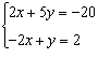 For the system   is   a solution to the system? A)  Yes B)  No