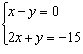 Solve the system using the elimination method.   A)    B)    C)    D)   
