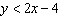 Is the point   in the solution set of   ? A)  Yes B)  No