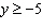 Graph the solution set of the linear inequality.    