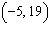 Test to determine whether the given point is in the solution set of the system of inequalities.     A)  Yes B)  No