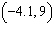 Test to determine whether the given point is in the solution set of the system of inequalities.     A)  Yes B)  No