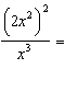 Simplify the expression.   A)    B)    C)   