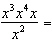 Simplify the expression.   A)    B)    C)   