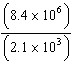 Perform the operation and write the answer in scientific notation.   A)    .0 B)    C)   